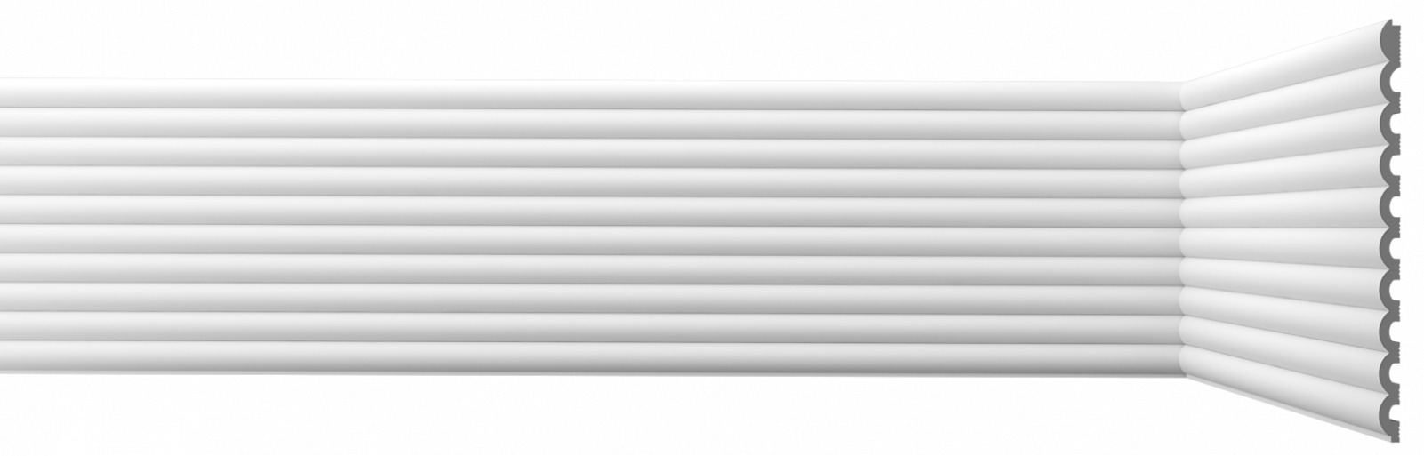 Стеновая панель под покраску Bello Deco СП 09/2 2000×200×10